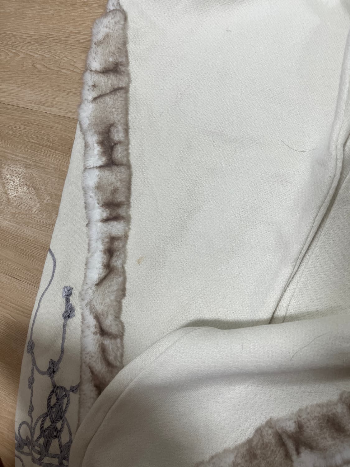 오호스 fur trim rope pants  상품이미지6