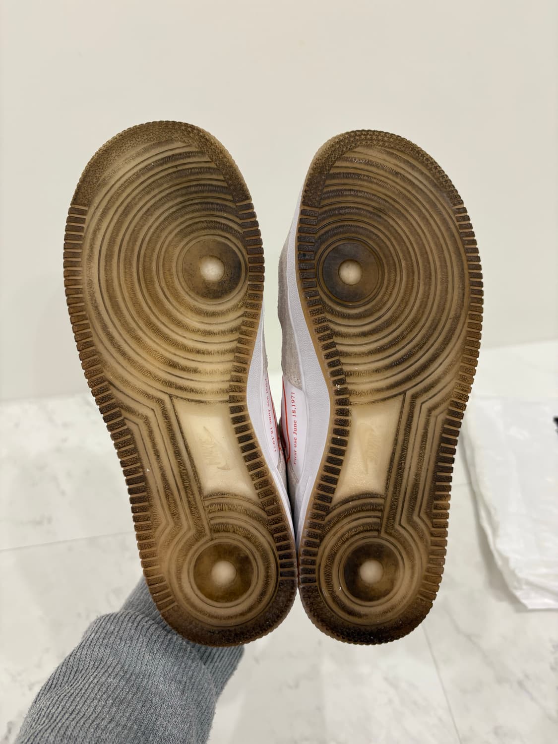 nike 에어포스1 07 SE 퍼스트유즈오렌지235 상품이미지7