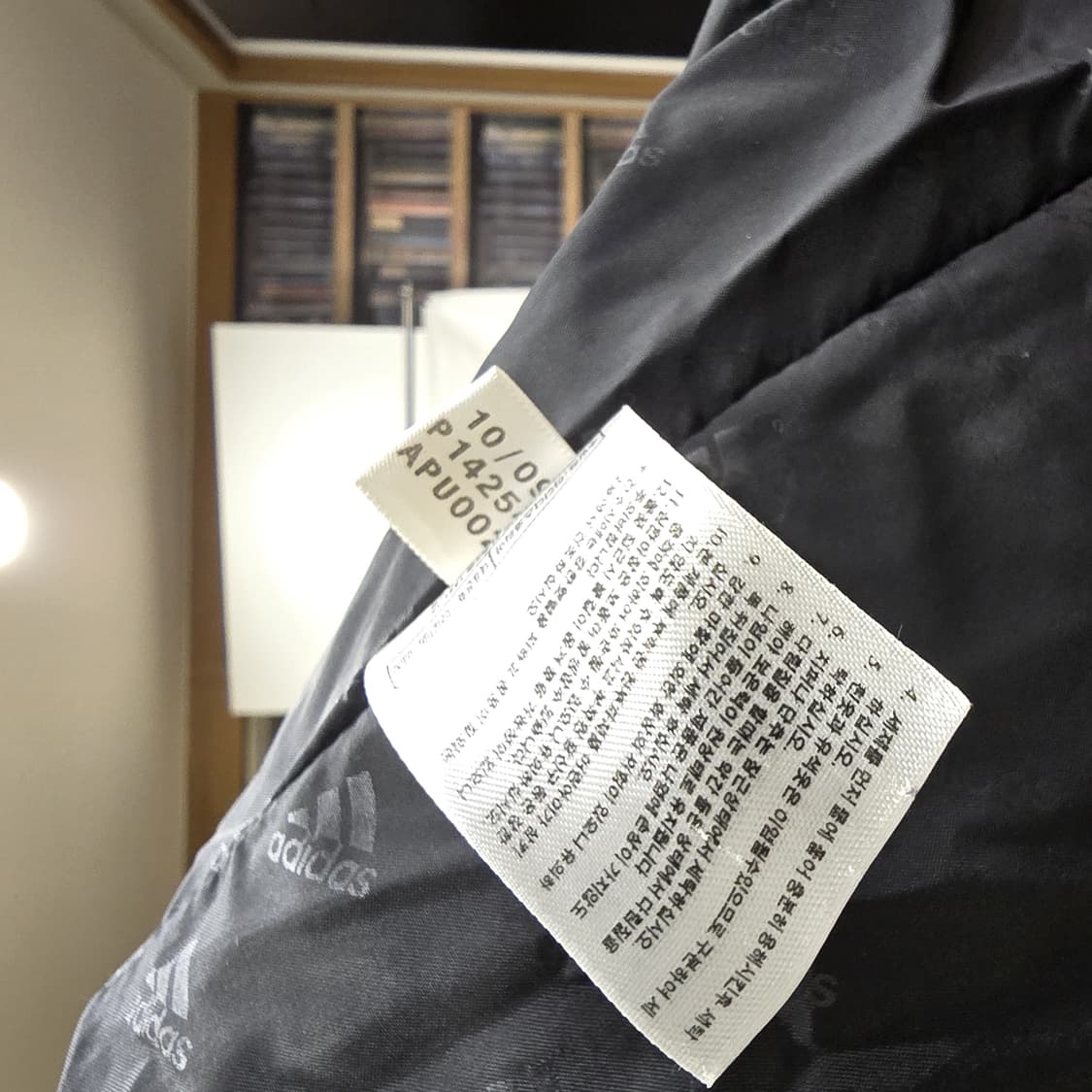 adidas NBA 패딩 LA 레이커스 후드 점퍼 푸퍼 자켓 블랙 100 상품이미지8