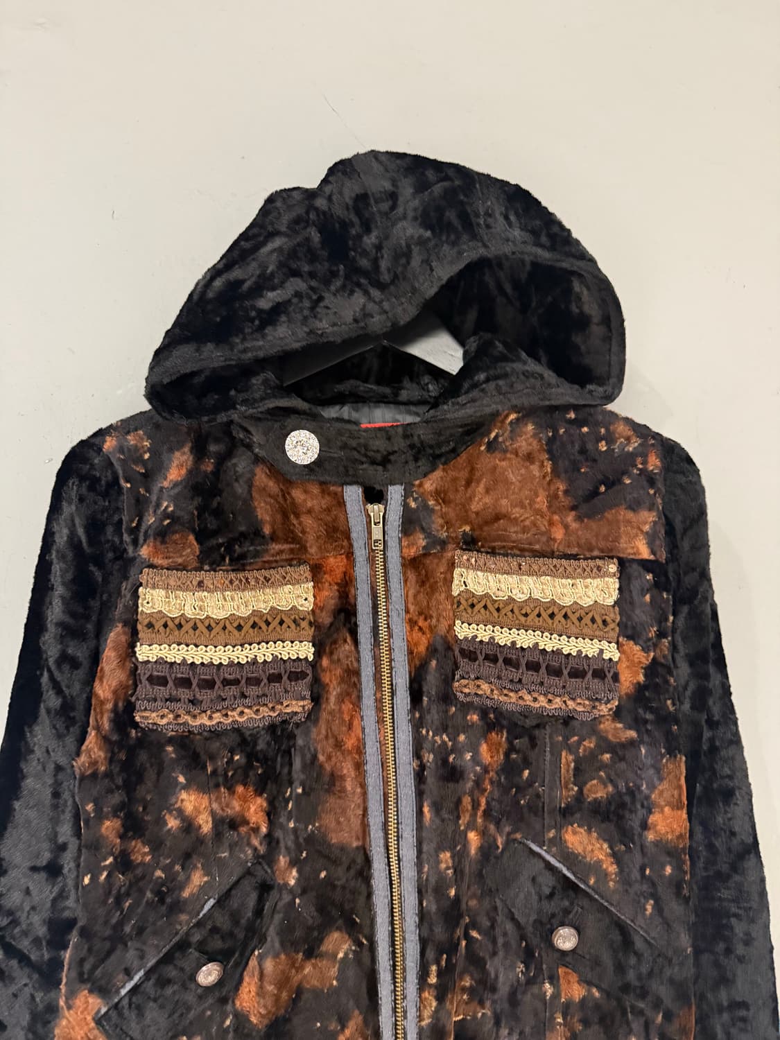 malko malka pocket detail hood fur jk 상품이미지6