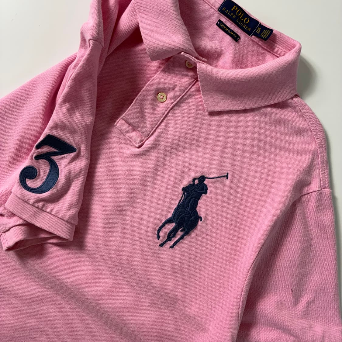 Polo  폴로 랄프로렌 빅포니 코튼 카라 반팔 티셔츠  상품이미지2