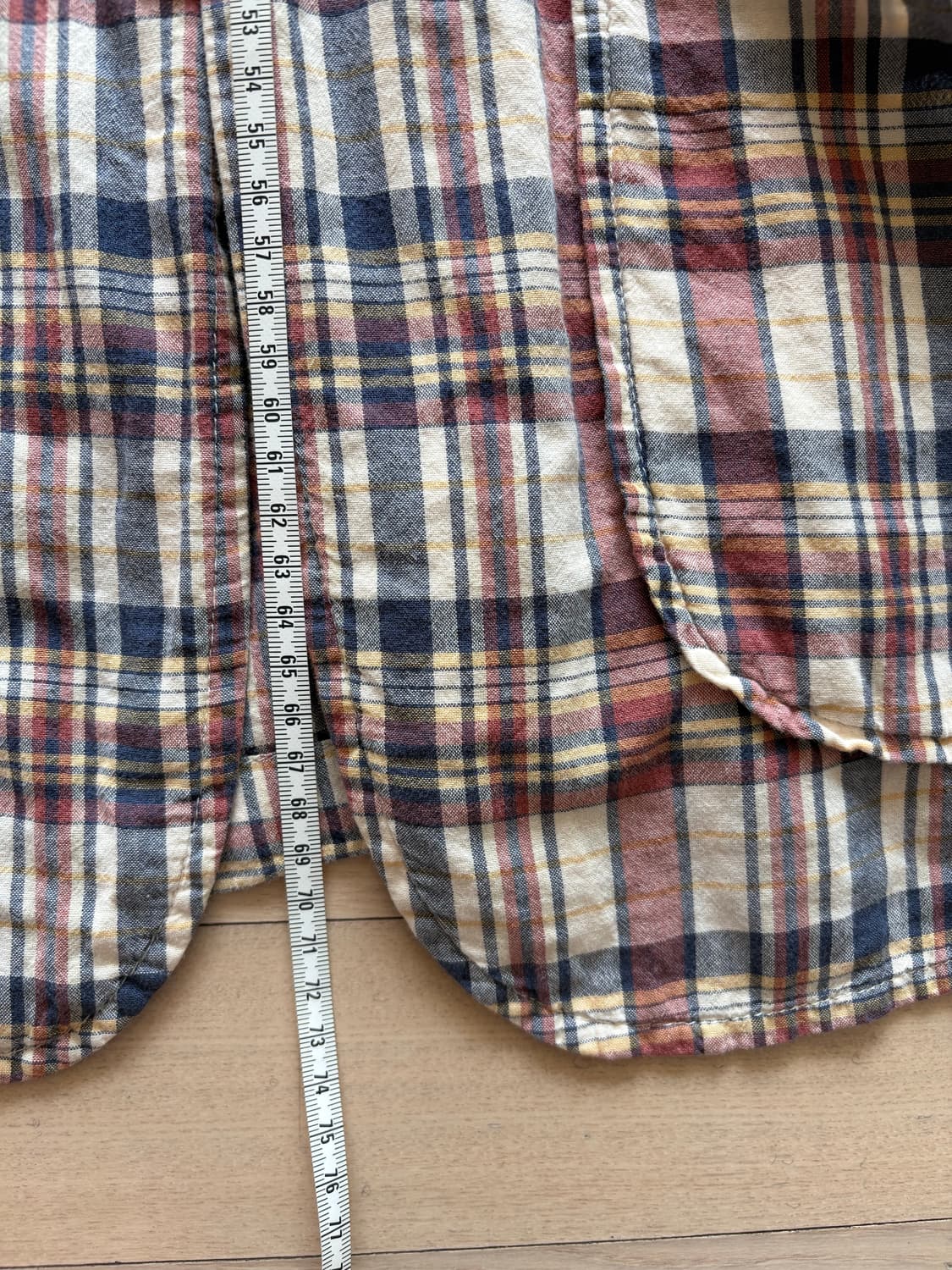 엔지니어드 가먼츠 마드라스 코튼 자켓 S 상품이미지7