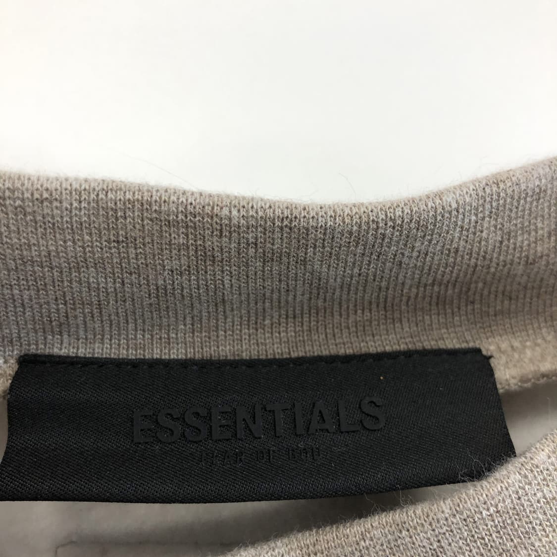 에센셜 크루넥 코어헤더 스웻셔츠 L 상품이미지6