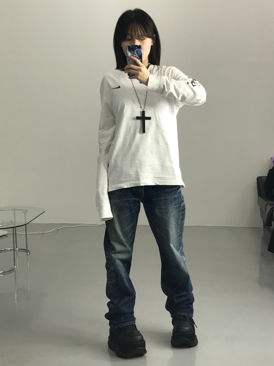  Nike SB Long Sleeve Snake T Shirt White 상품이미지3