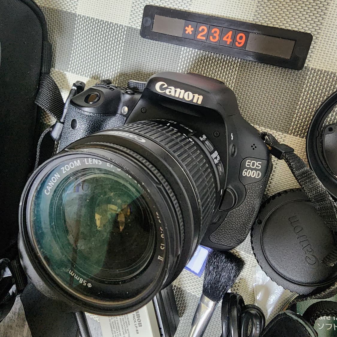 캐논 EOS 600D 디지털카메라 가방 세트 상품이미지2