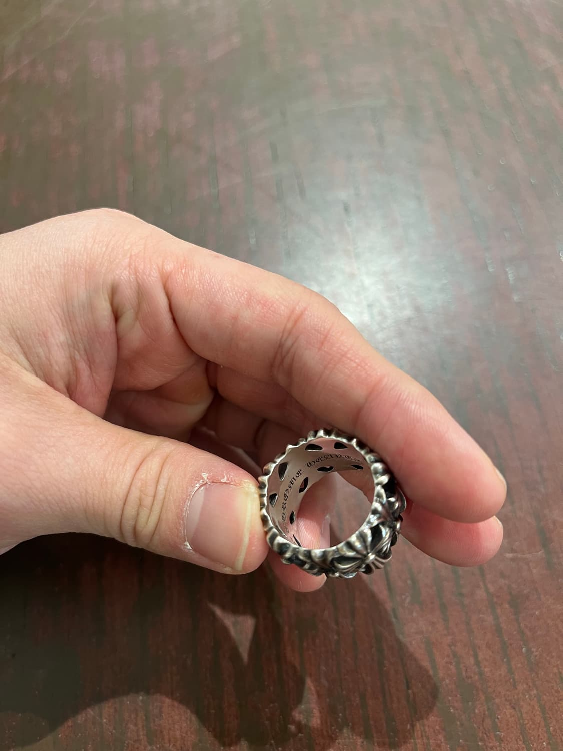 크롬하츠 세메터리링 us8.5 상품이미지2