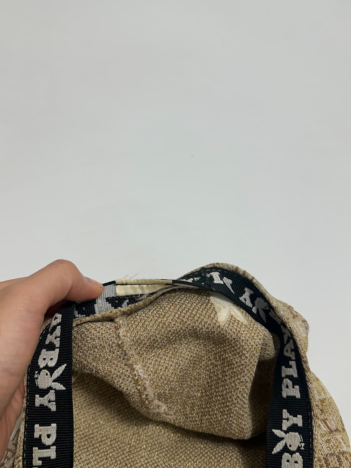 플레이보이 로고 패턴 헌팅캡 (일본판) 일본빈티지 상품이미지10