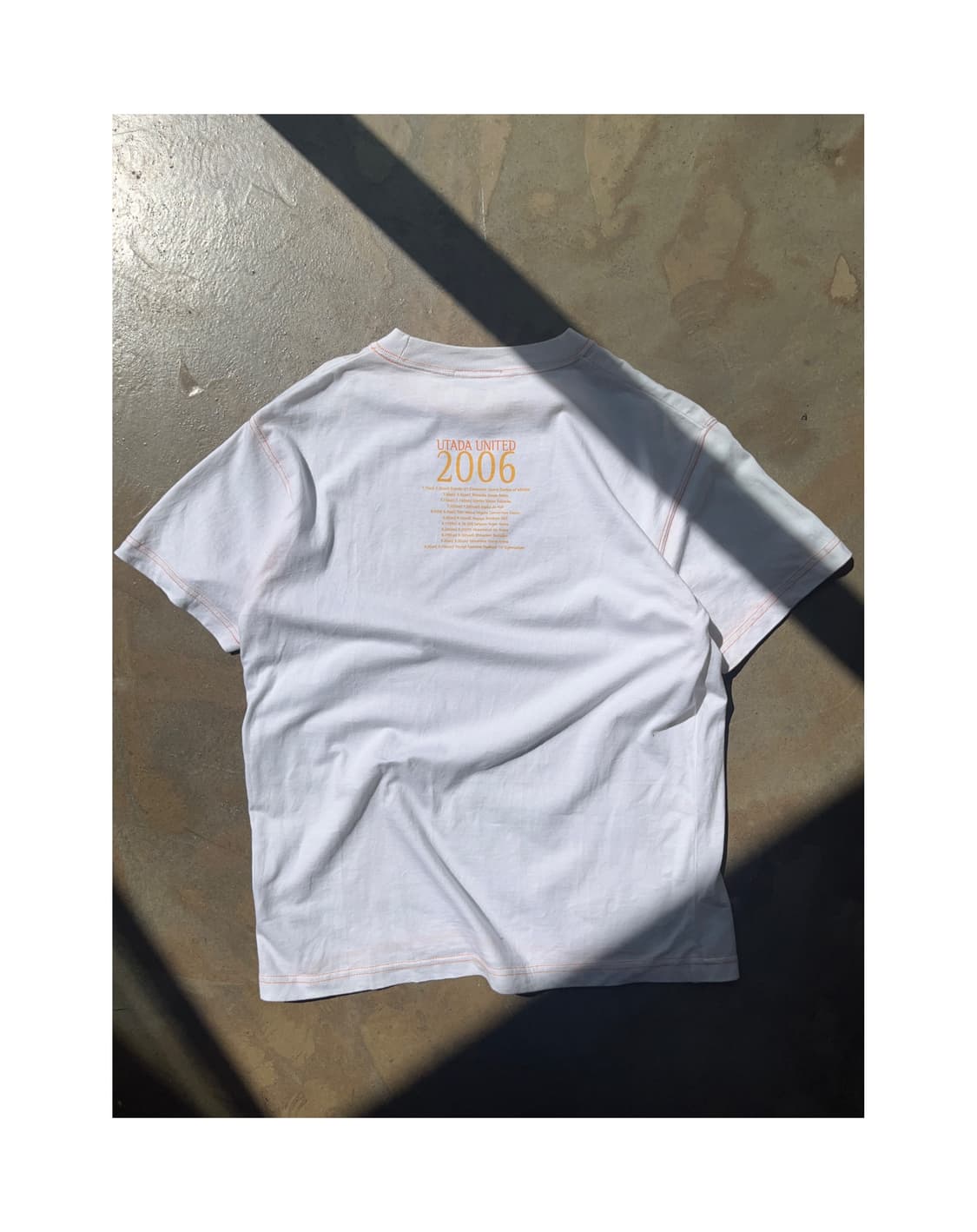 Utada Hikaru 2006 Concert Tour T-Shirt 상품이미지3
