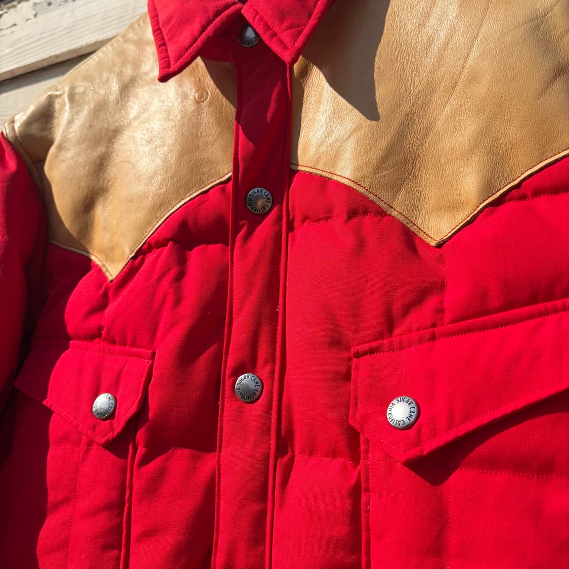 슈가케인 빈티지 웨스턴 다운패딩 자켓 M 상품이미지4