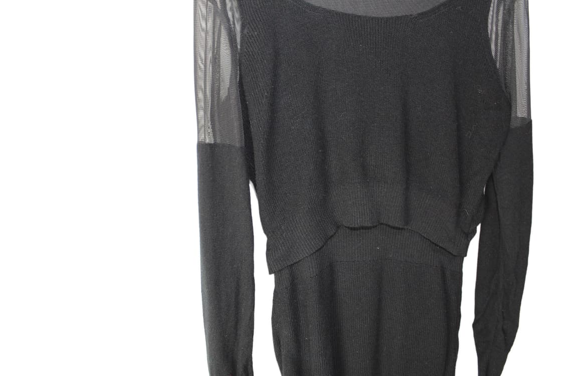 디젤 메쉬 레이어링 원피스 상품이미지5