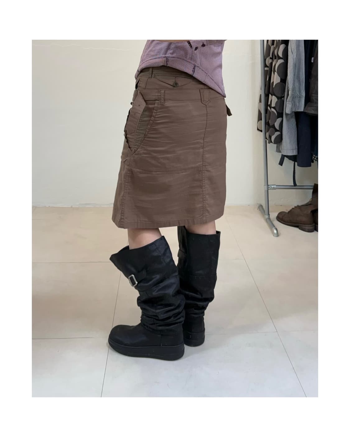 Zucca 레이어드 스커트 상품이미지2