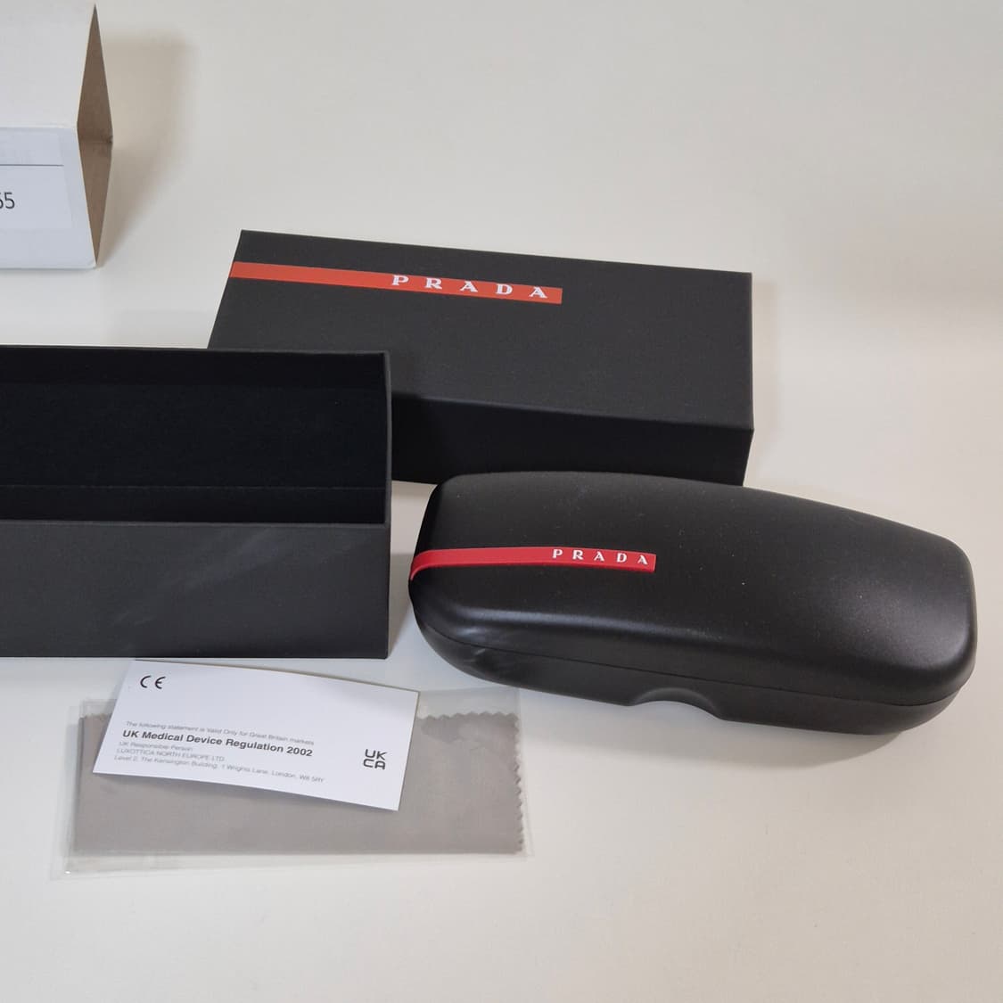 프라다 안경 P5 50QV 1BC1O1 55 실버 상품이미지2