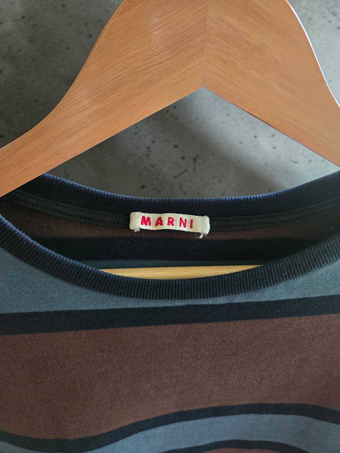 마르니 MARNI 스트라이프 긴팔 티셔츠 / 고급 컬러감 상품이미지2