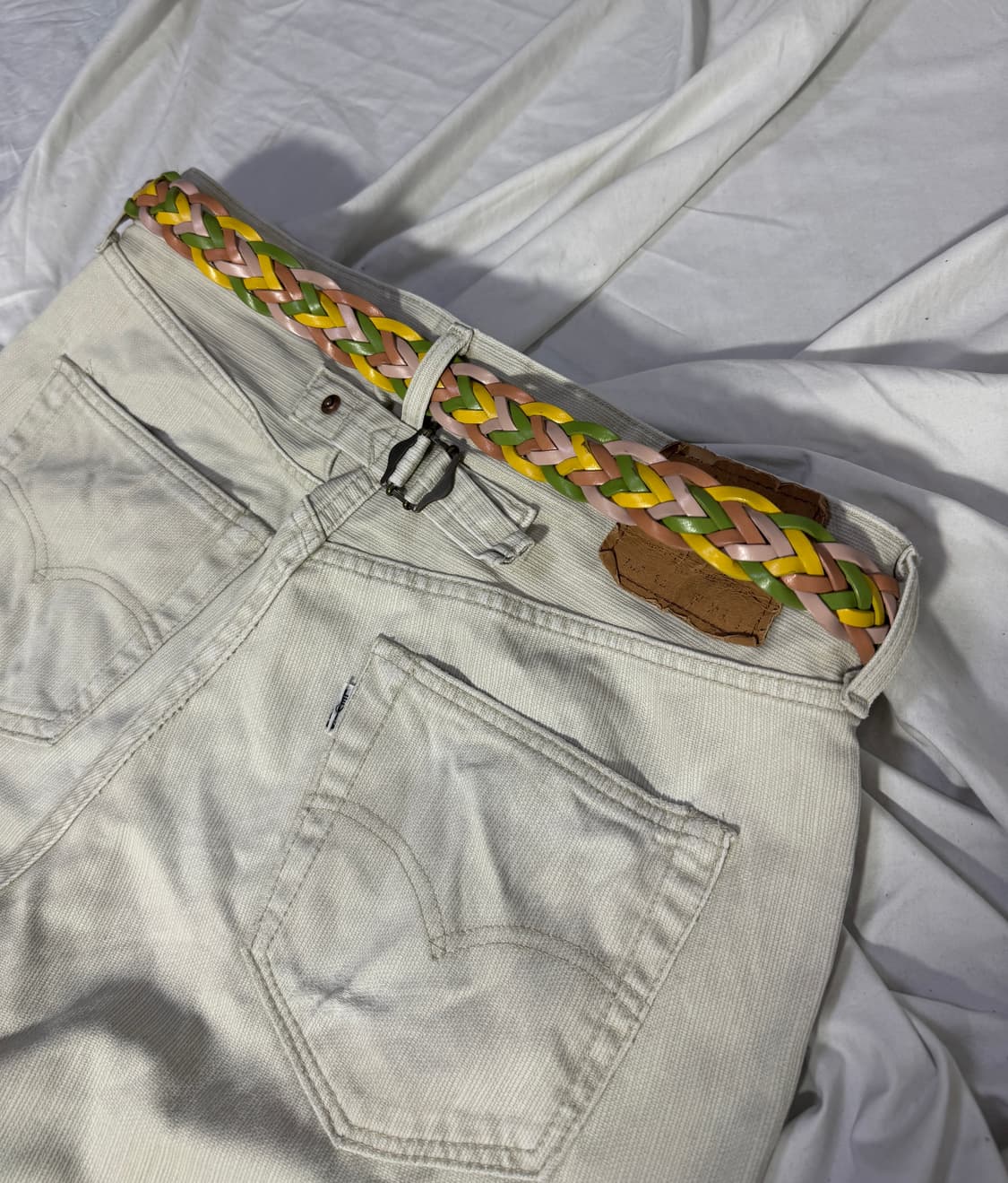 빈티지 위빙 벨트 상품이미지3