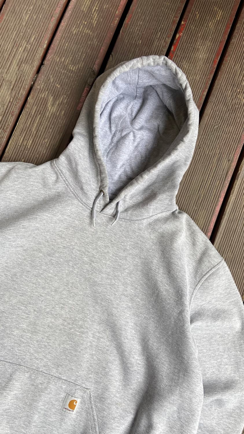 실측 3XL) 칼하트 레인 디펜더 그레이 후드 상품이미지3