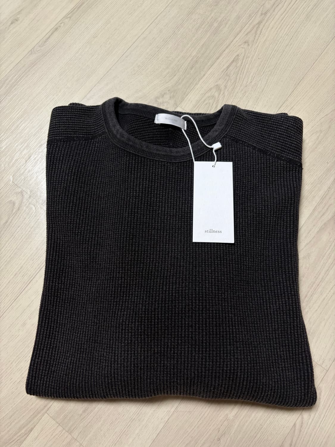 스틸네스 Vintage Thermal Long Sleeve 블랙 2사이즈 상품이미지3