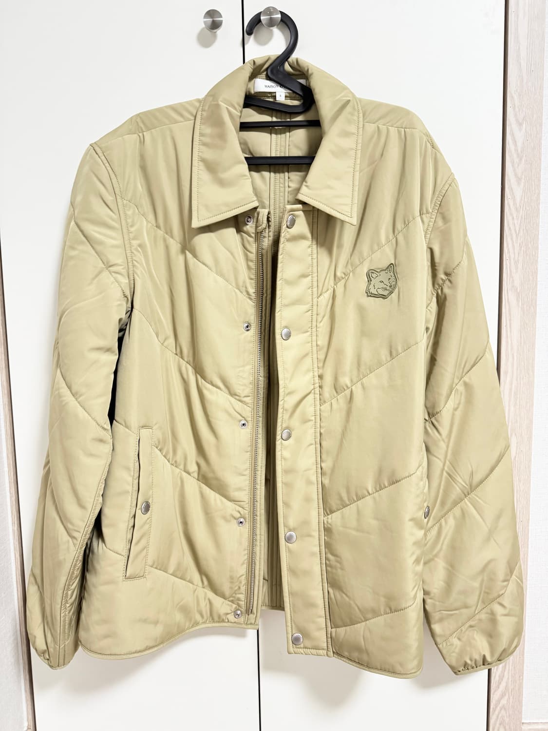 메종키츠네 퀄티드 블루종자켓 상품이미지3