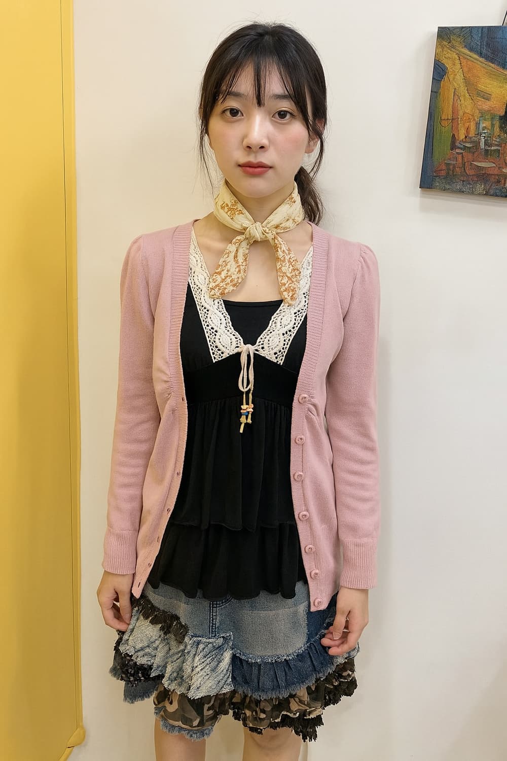 vtg 러블리 모리걸 코디셋 상품이미지2