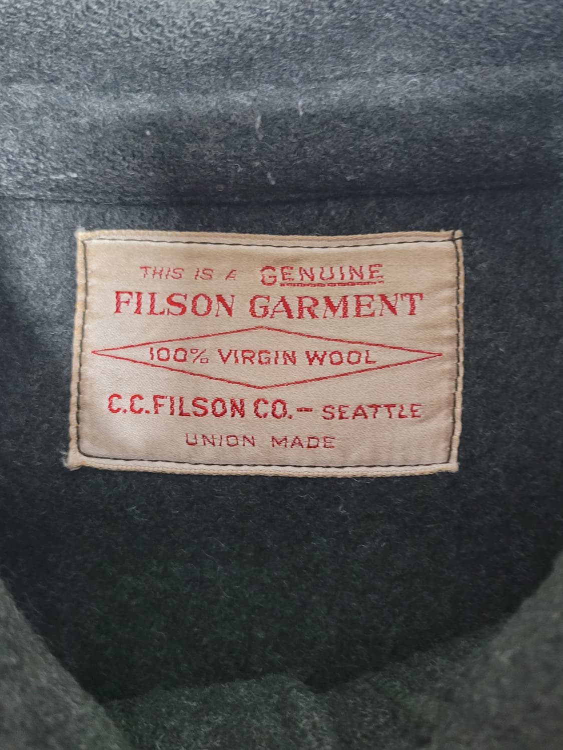 필슨 매키노 크루저 포레스트 그린 상품이미지2