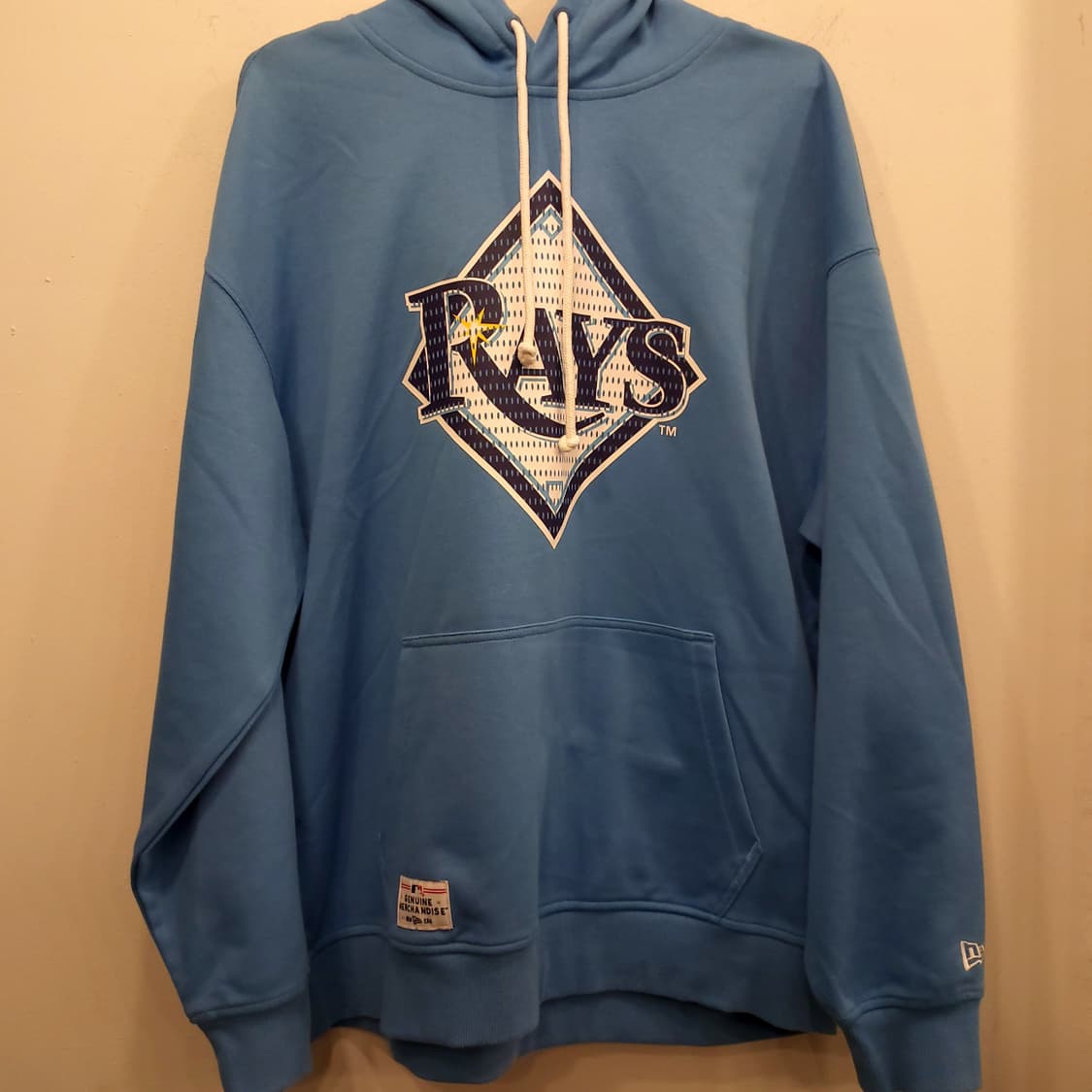 MLB 레이즈 스카이블루 캐주얼 후드티 상품이미지2