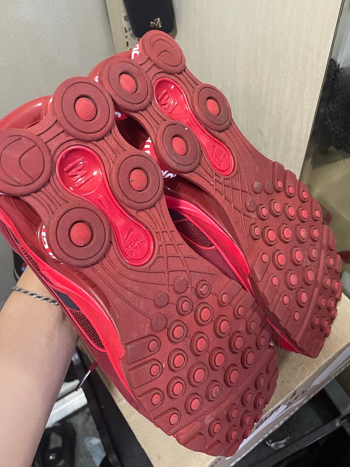 나이키 샥스 shox ride 2 sp 레드 285 상품이미지3