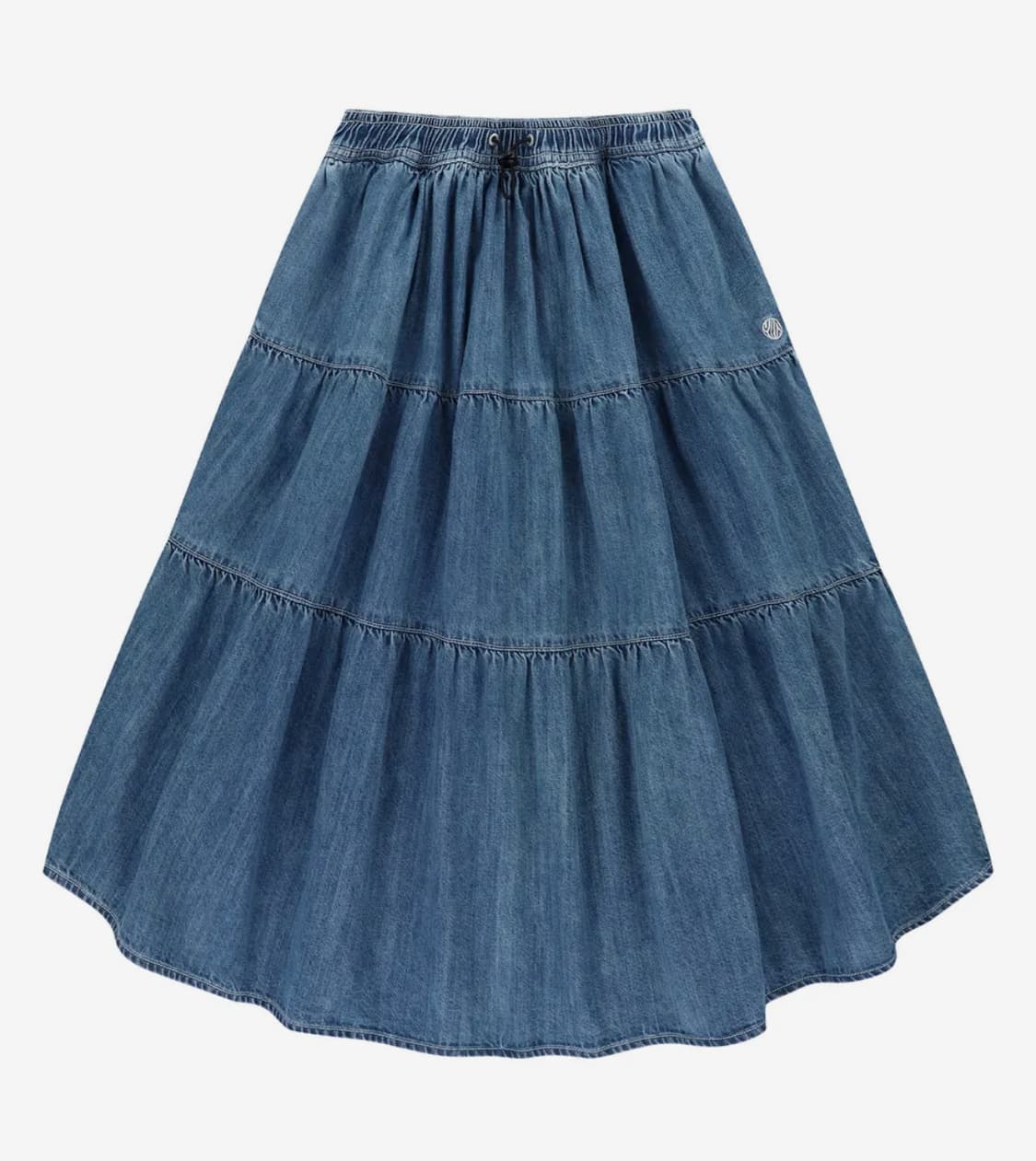 오프그리드 OG 헤리티지 데님 롱 스커트 S - 블루 상품이미지2