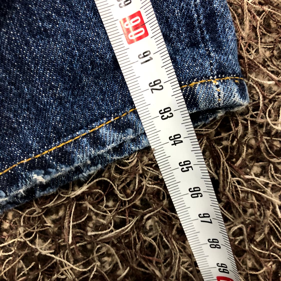 33 리바이스 501 빅E 버튼플라이 워싱 데님 팬츠 상품이미지10