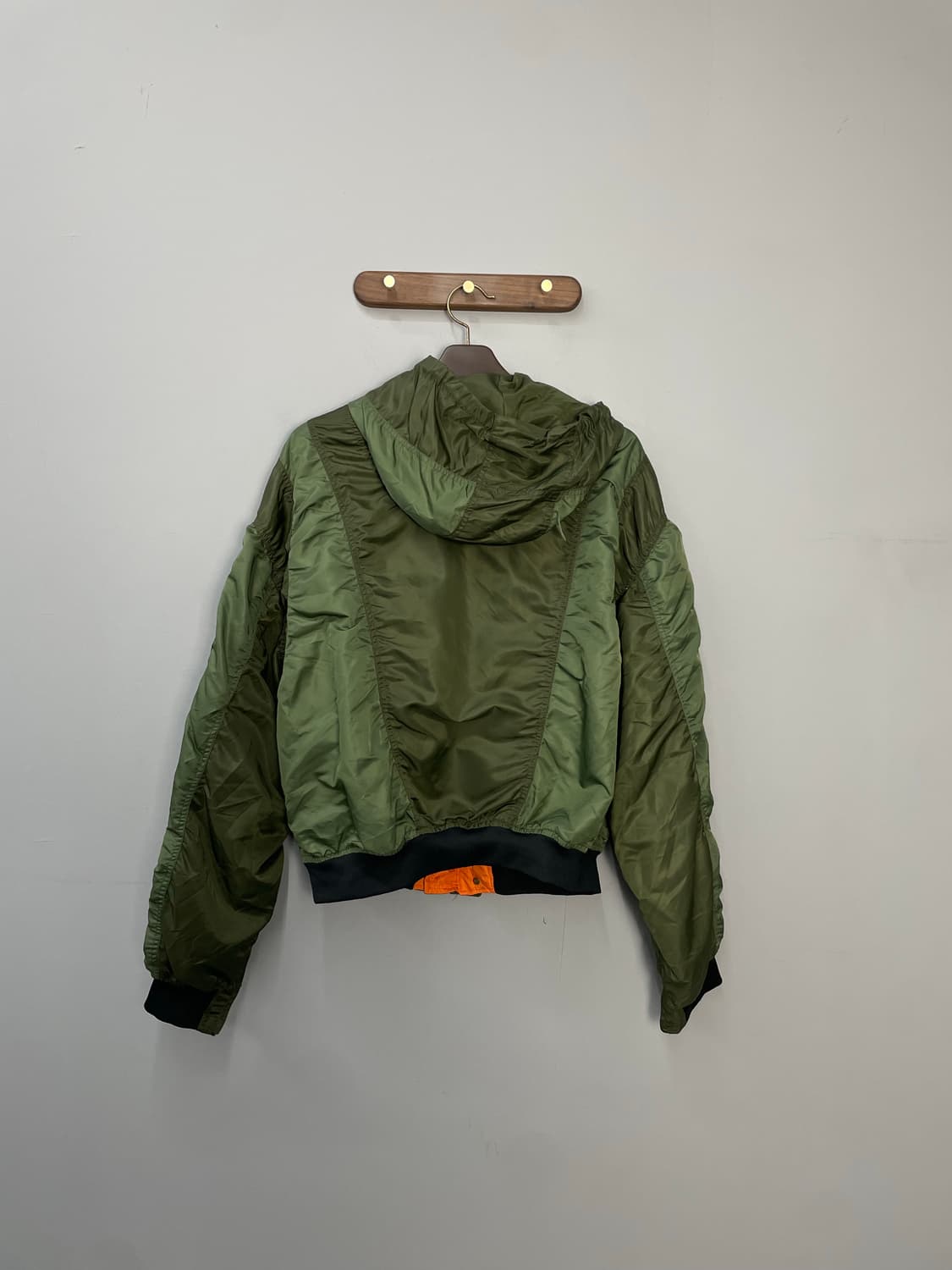 빈티지 세인트마틴 후디드 셔링 MA-1 자켓 H1650 상품이미지6