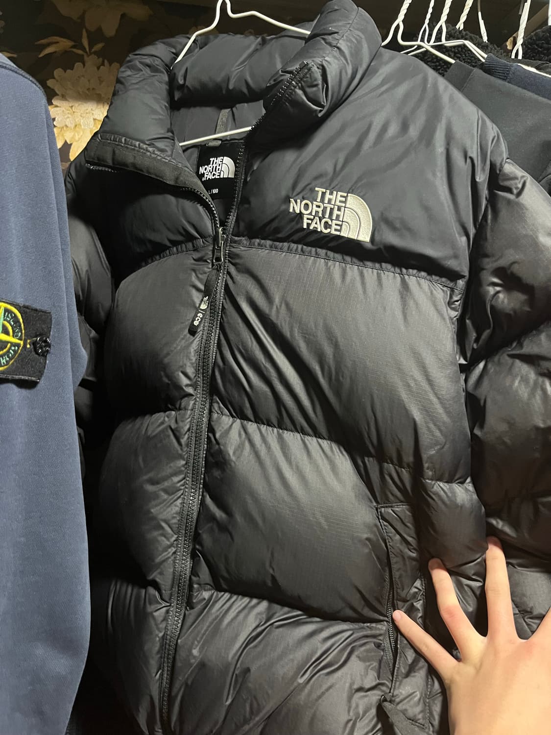 노스페이스 눕시1996에코 L사이즈 팝니다 크림정품 상품이미지1