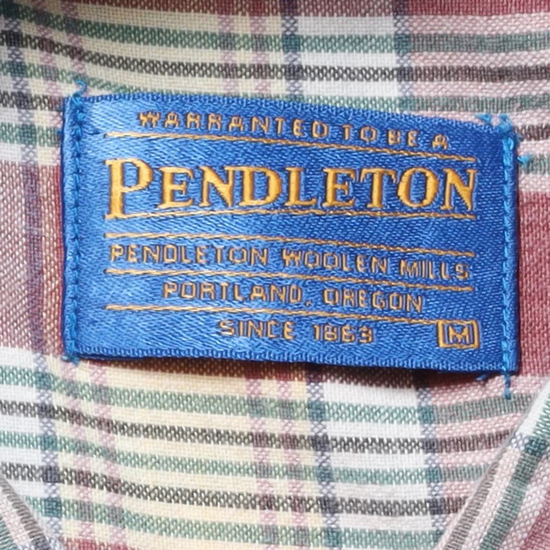 펜들턴 Pendleton Check Pattern Half Shirt 
 상품이미지8