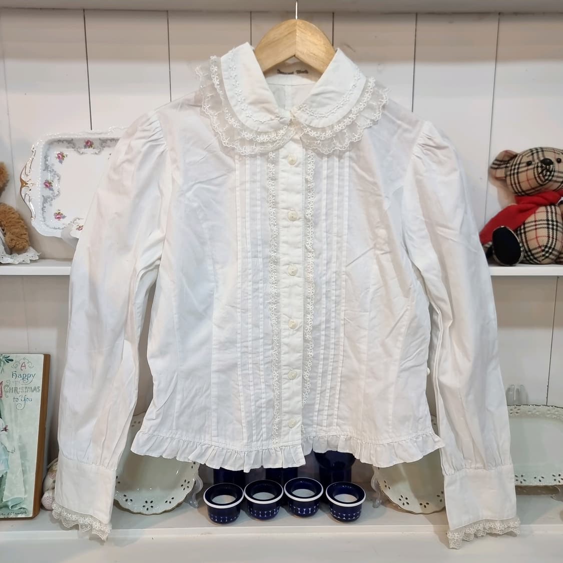 이노센트 월드(Innocent World) 레이스 카라 블라우스 상품이미지1