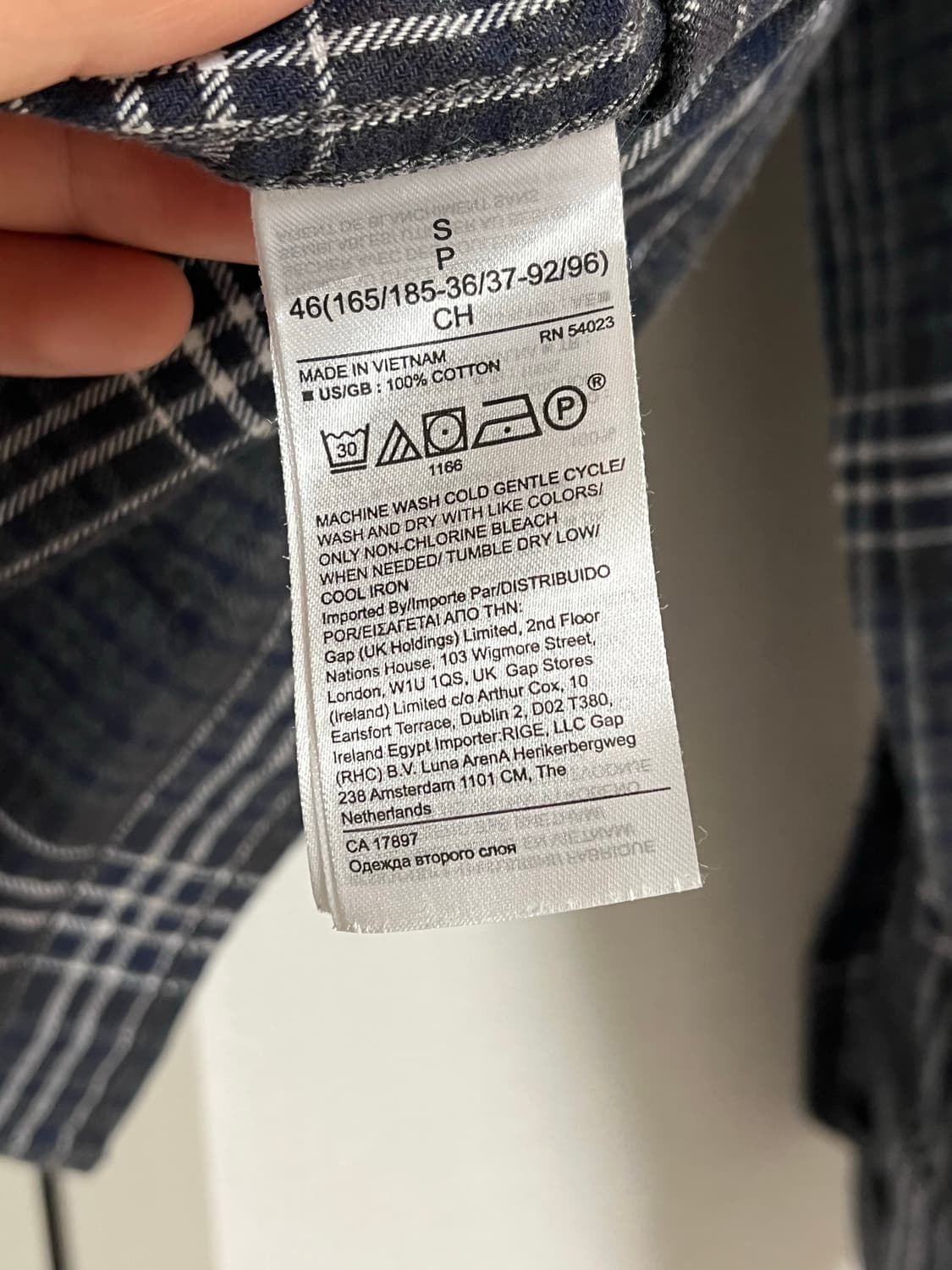 Banana republic 체크 셔츠 상품이미지4