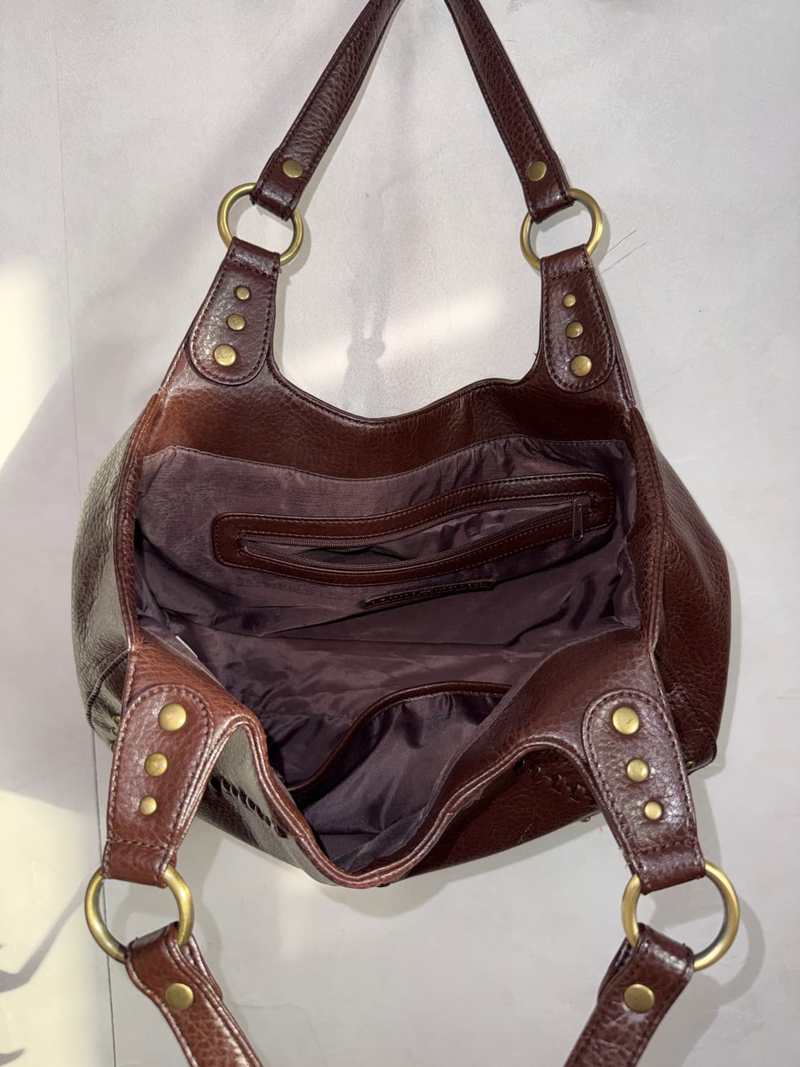 Tommy Hilfiger brown stud buckle 숄더백 상품이미지6