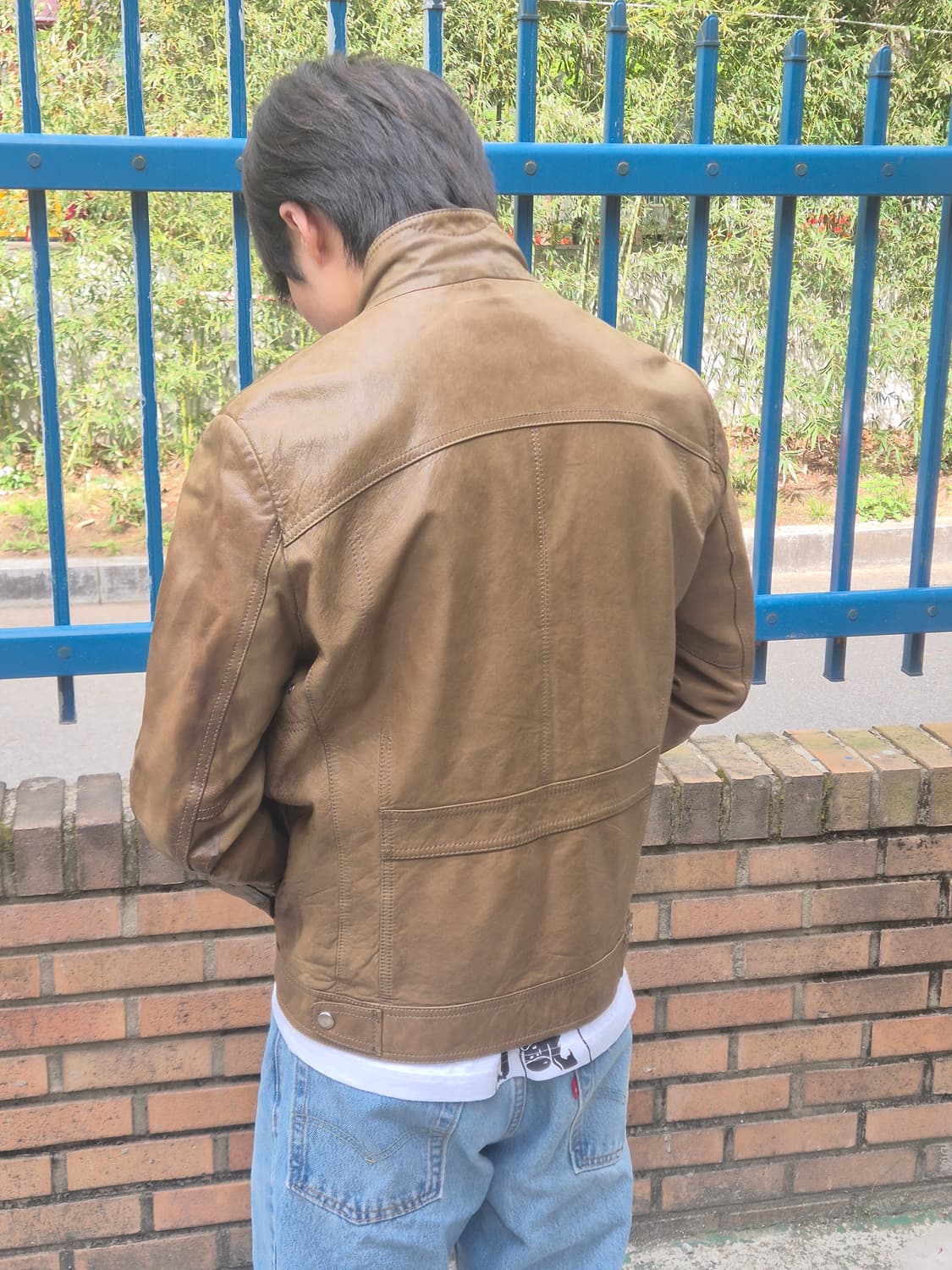 Customellow Leather Jacket 상품이미지2