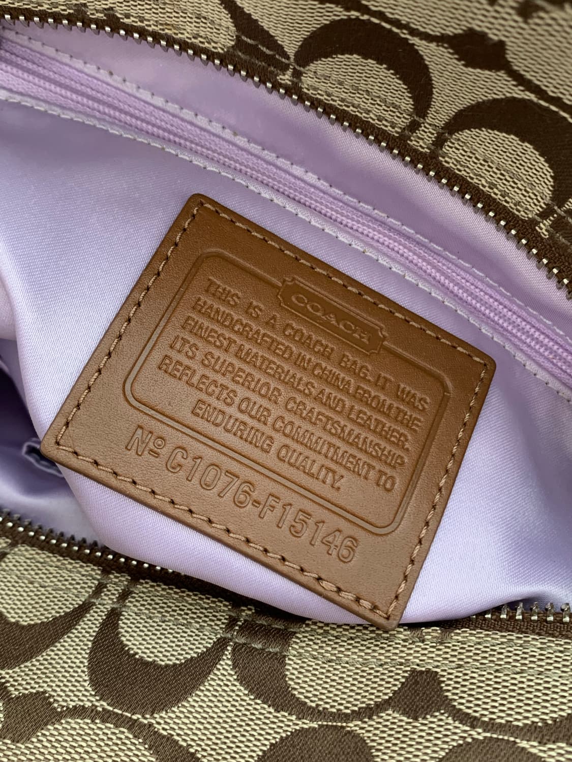 [S급] Coach signature shoulder bag 상품이미지7