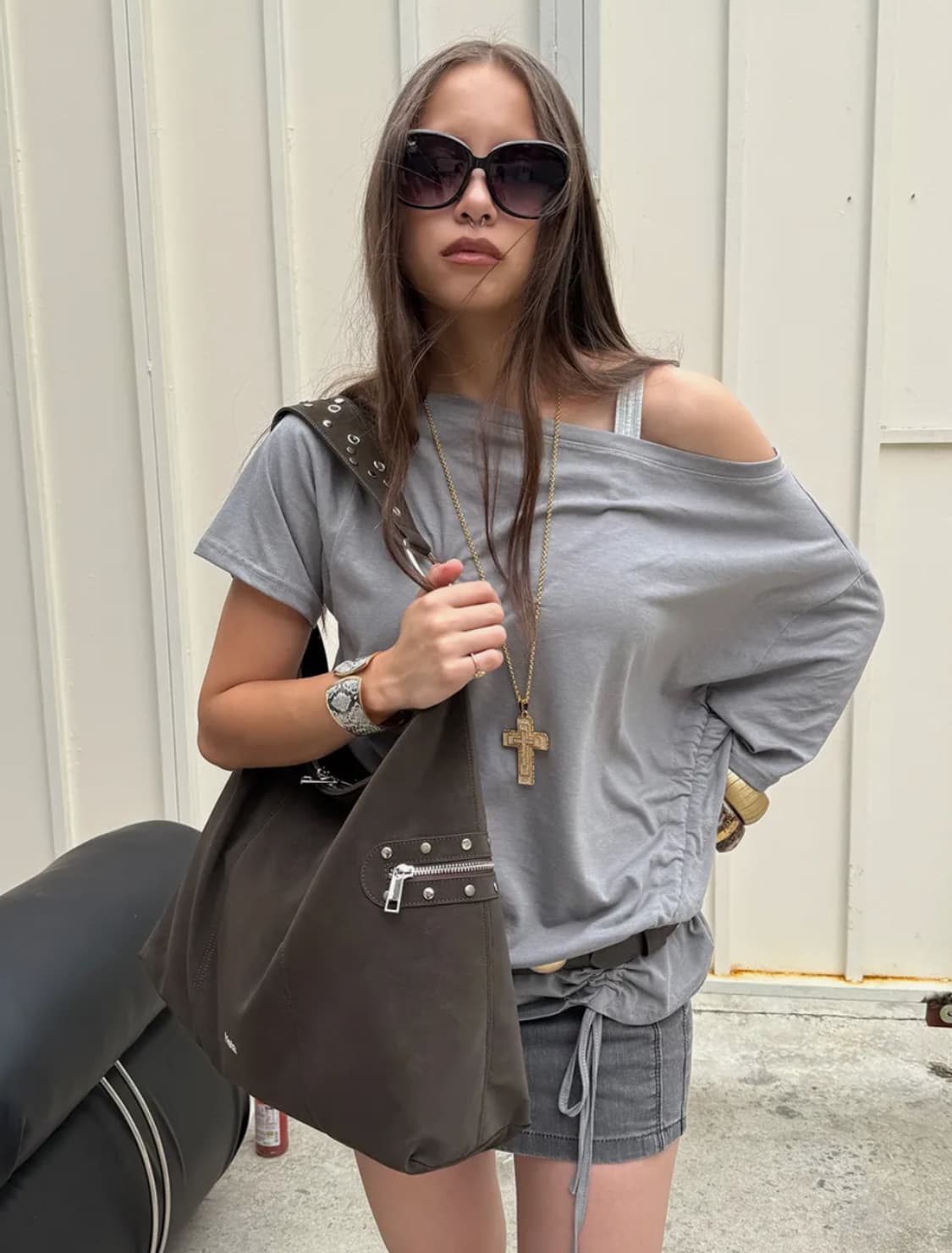 HIETA / 히에타 / 캐리백 브라운 상품이미지1