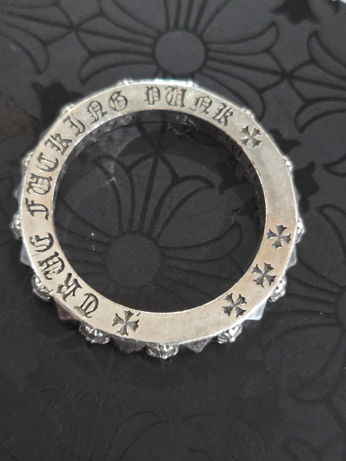 크롬하츠 크로스 스페이서링3mm 상품이미지2