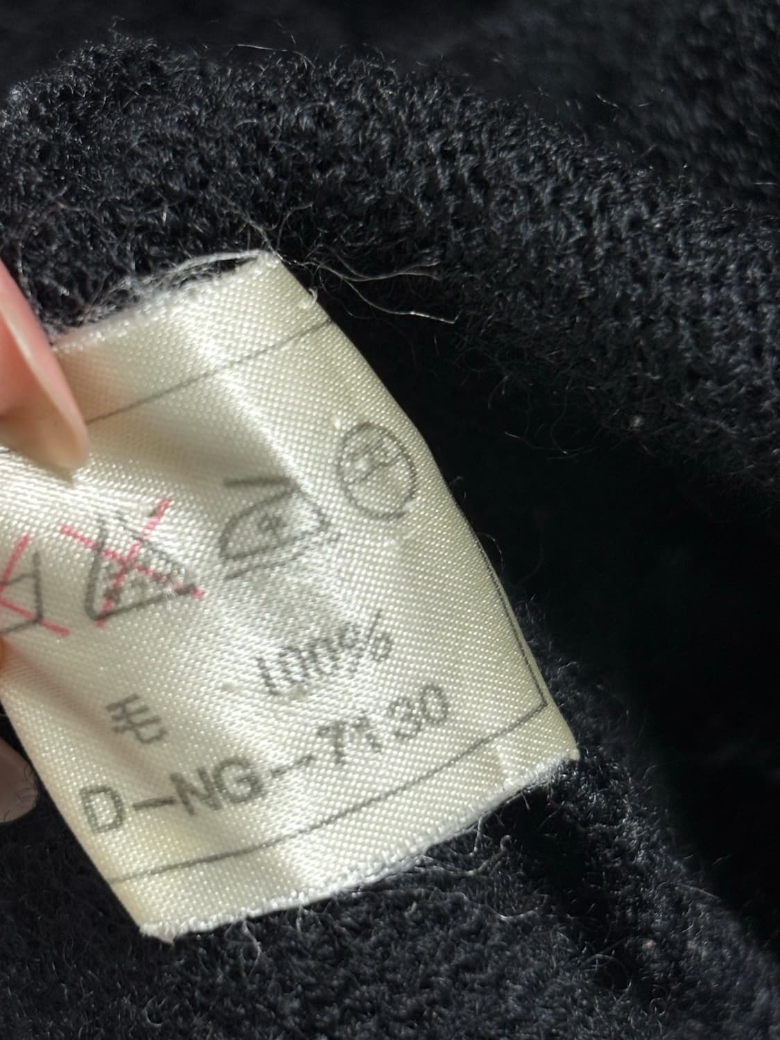 울100 하프넥 니트 상품이미지4