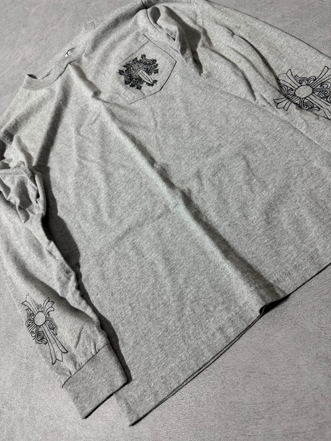Chrome Hearts dagger heart Long Sleeve  상품이미지5