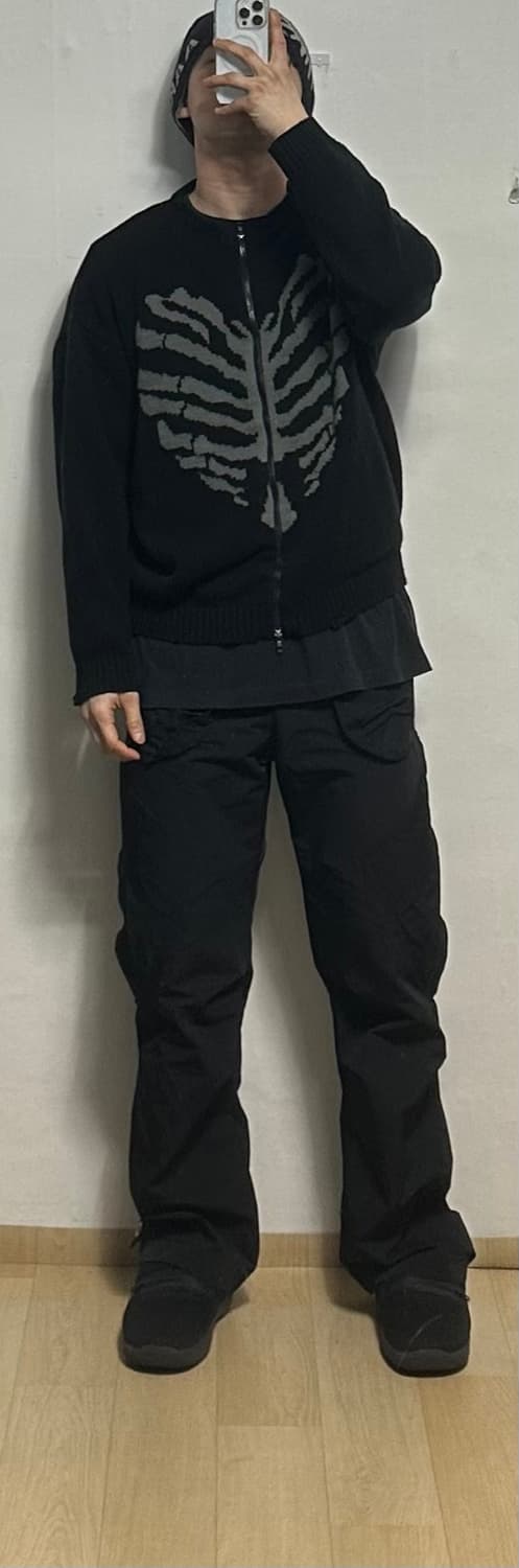 엑스톤즈 보운 니트 집업 상품이미지4