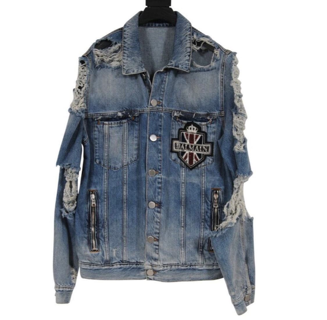 발망 좀비 디스트로이드 데님 자켓 L 상품이미지7