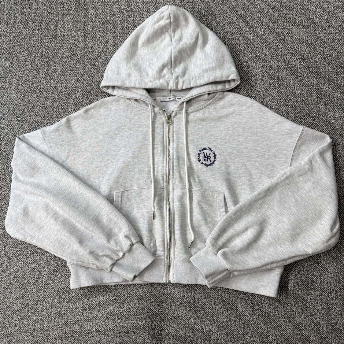 와르 크롭 후드집업 상품이미지1