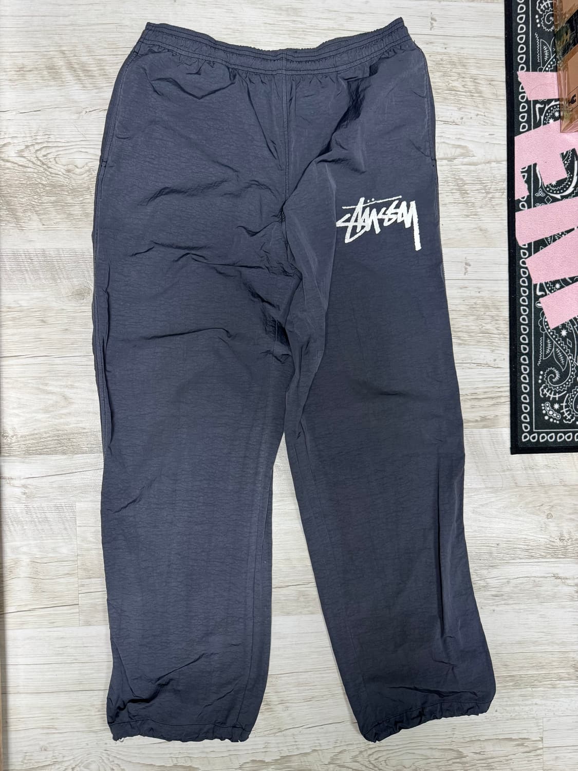 [M] 나이키 스투시 비치 팬츠 오프 느와르 상품이미지2