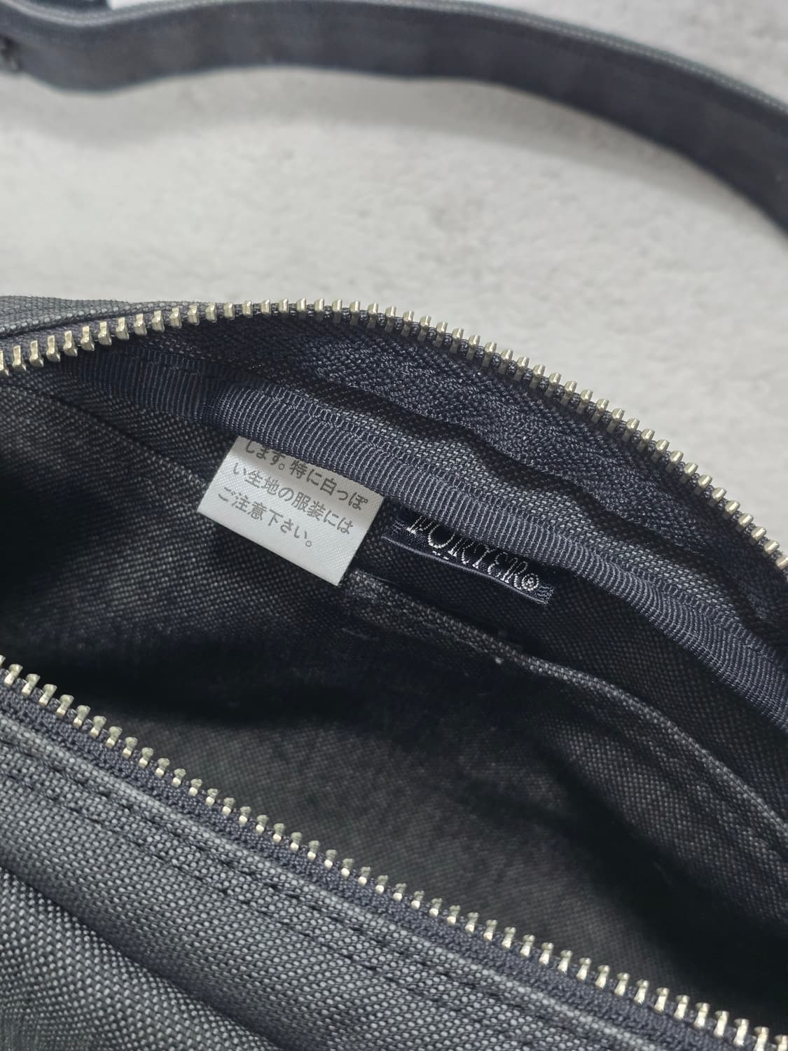 Yoshida Porter 요시다포터 스모키 블랙 웨이스트백 힙색 상품이미지5