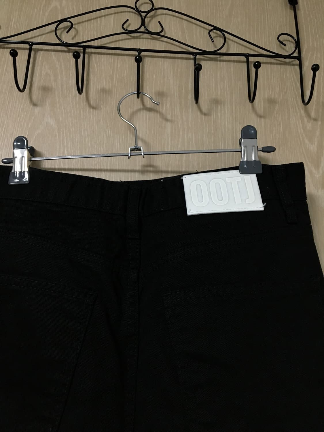 롱치마 검정 코튼 상품이미지1