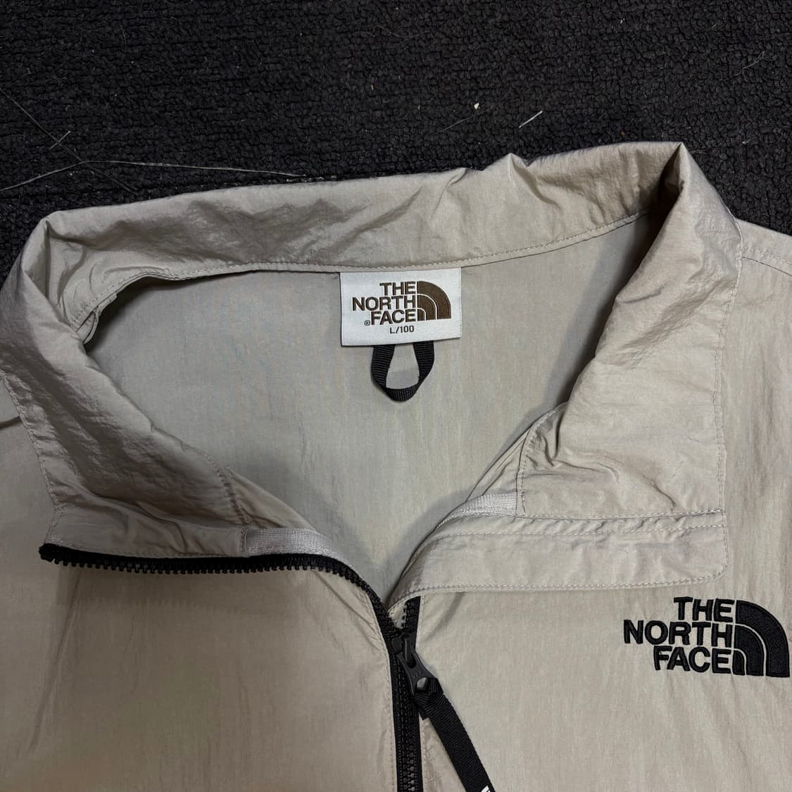 노스페이스 베이지 아노락 바람막이 L 상품이미지5