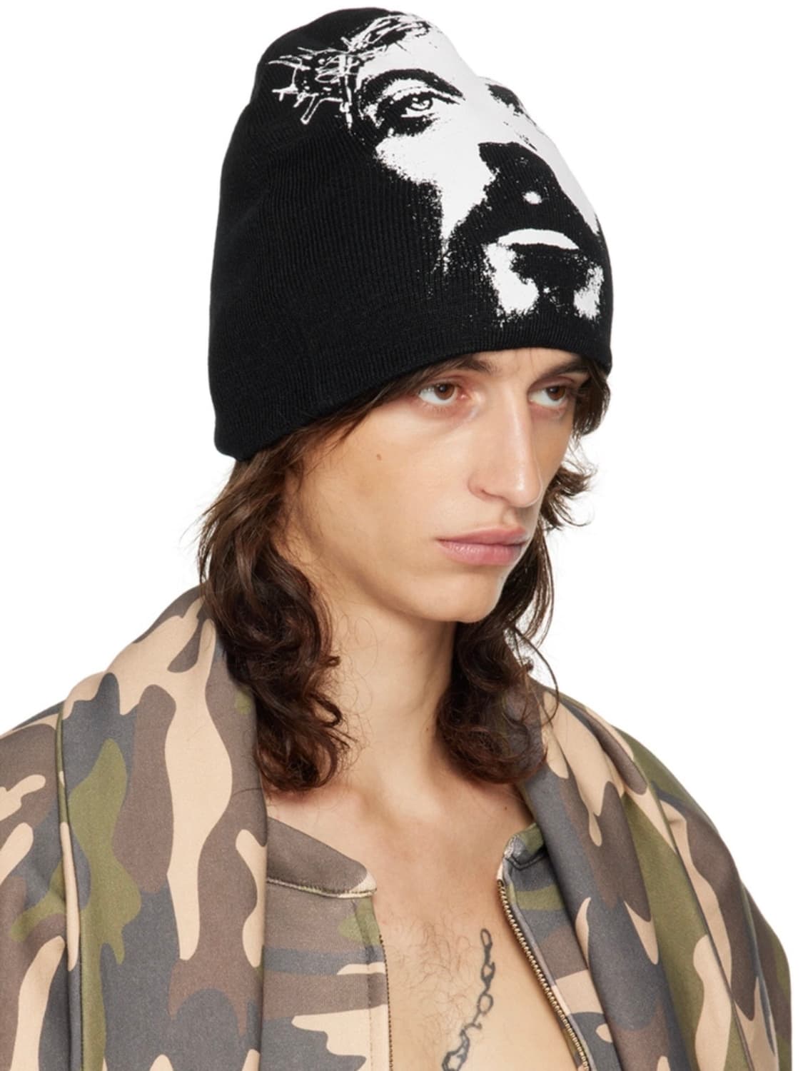 Praying black jesus beanie 상품이미지2