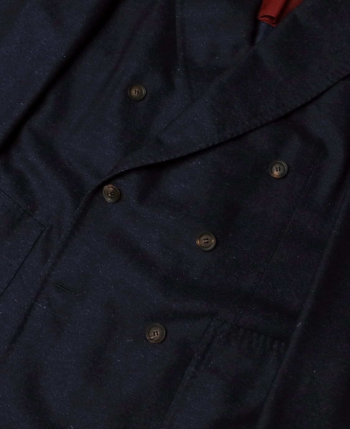 스틸레 라티노 [Stile Latino] 네이비 울 이태리 더블 자켓 상품이미지3