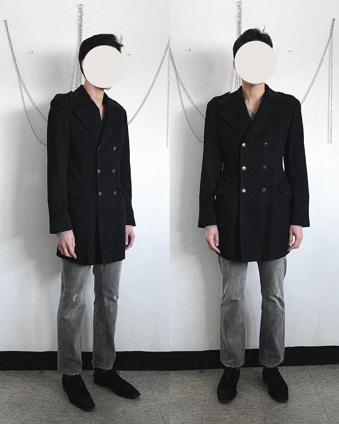 돌체앤가바나 90’s 더블버튼 마린 피코트 상품이미지1