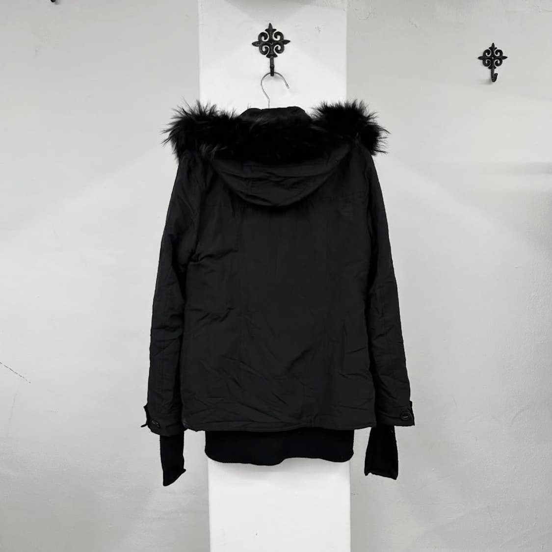 Sly 00’s buckle detail fur jacket 상품이미지6